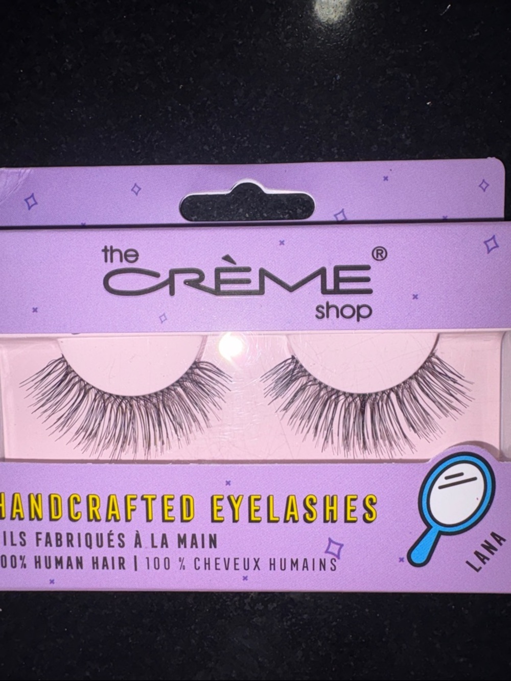 The Crème Shop Handcrafted False Eyelashes - Lavender